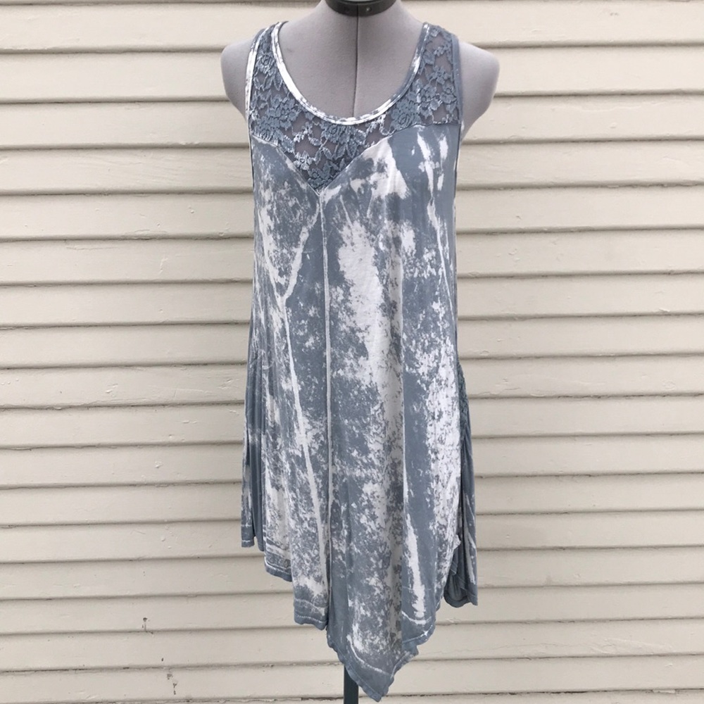 T * Party tye dye tunic dress sz XL